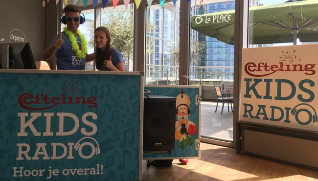 Efteling Kids Radio op locatie