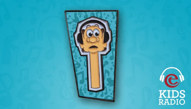 Efteling Kids Radio souvenir pin