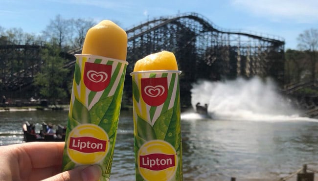 Lipton Ice Tea Green ijsjes in de Efteling.